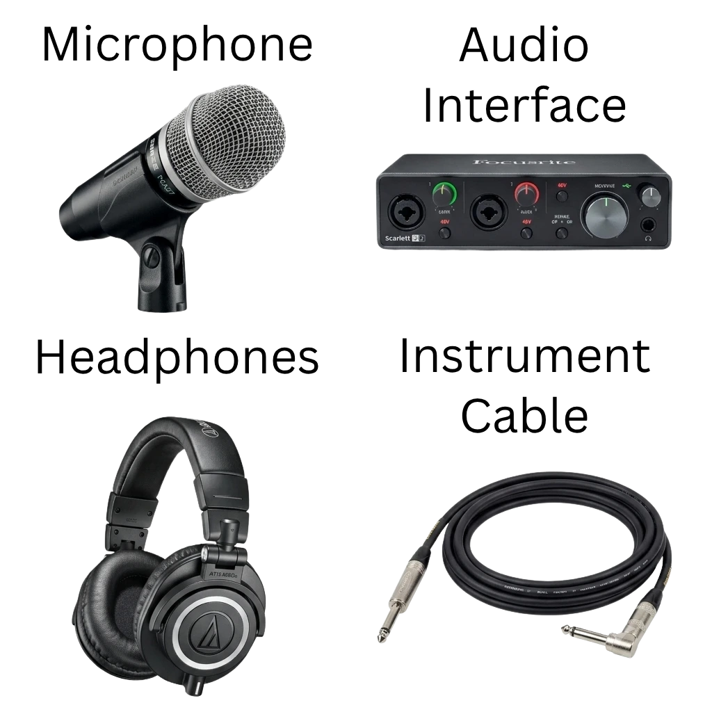 Ukulele Recording Gear