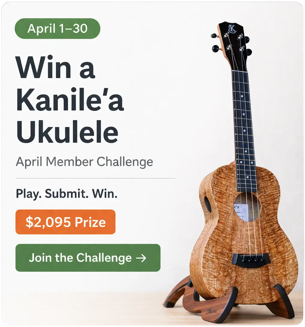 Join the April 2026 Ukulele Challenge
