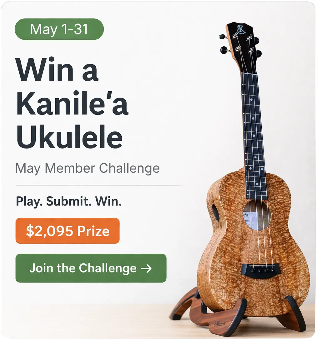 Join the May 2026 Ukulele Challenge