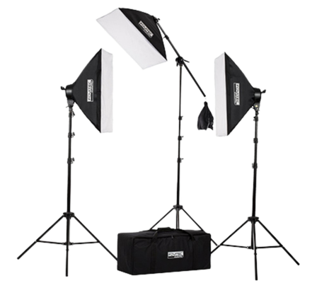 Fovitec StudioPRO 3 Point Lighting Kit