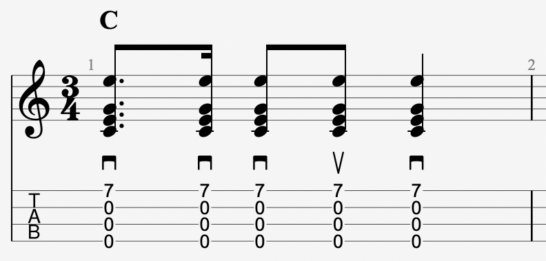 Altered Rhythm for Loke Lani: 1 a 2 & 3
